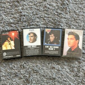 Elvis Presley Cassette Collection set of Four
